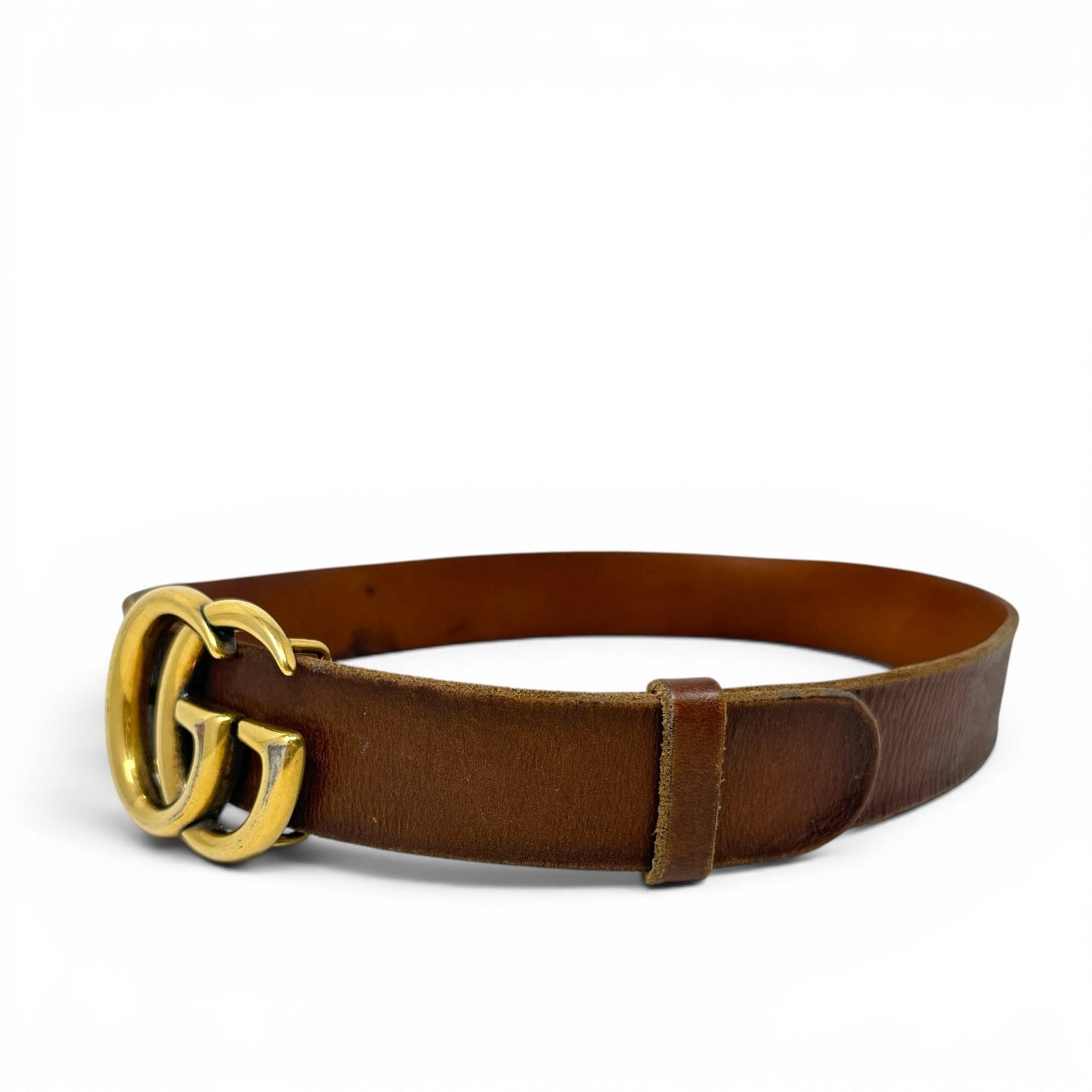 GG Marmont Wide Leather Belt Luxury Designer By Gucci