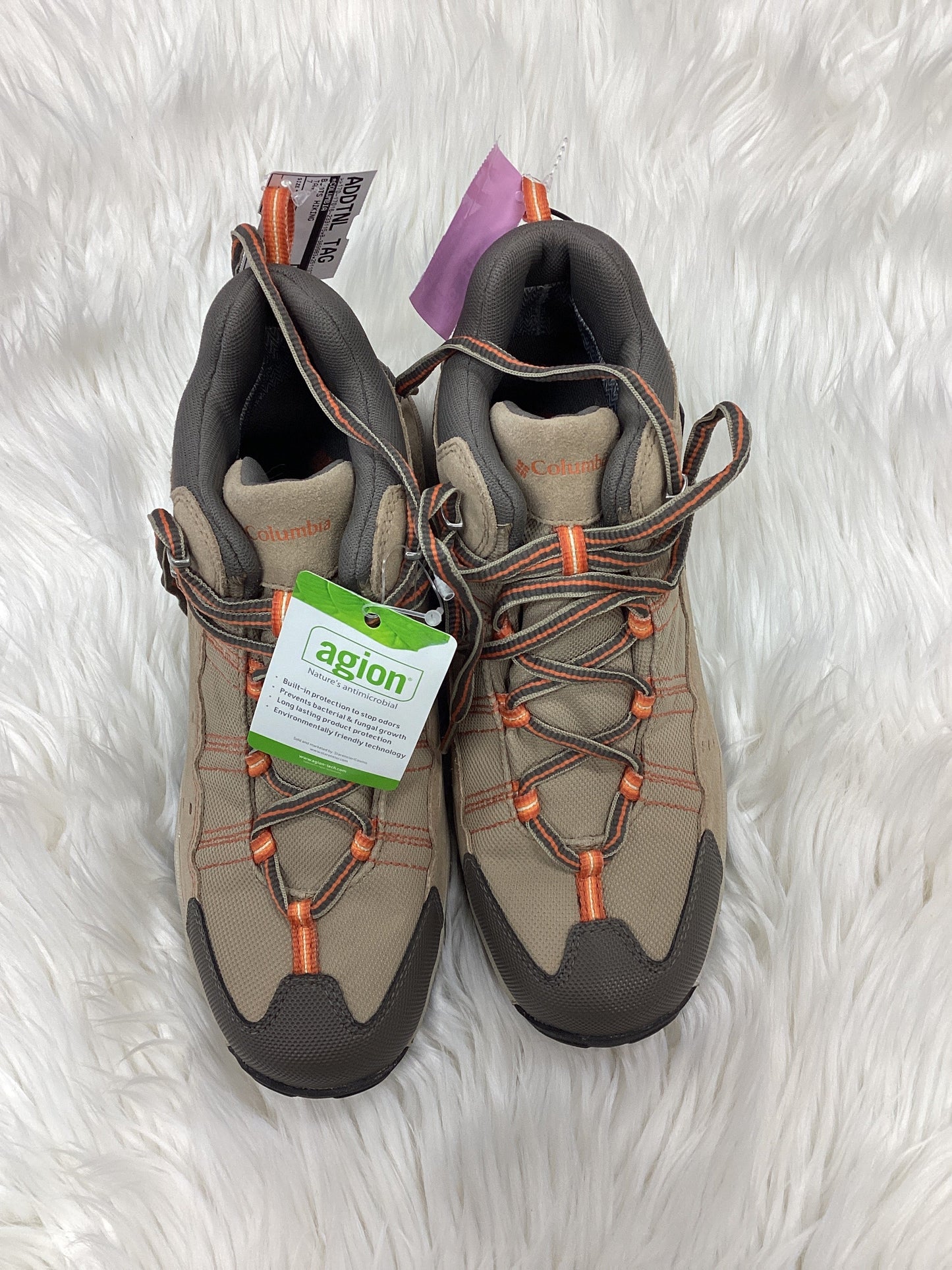 Boots Hiking By Columbia In Tan, Size:7