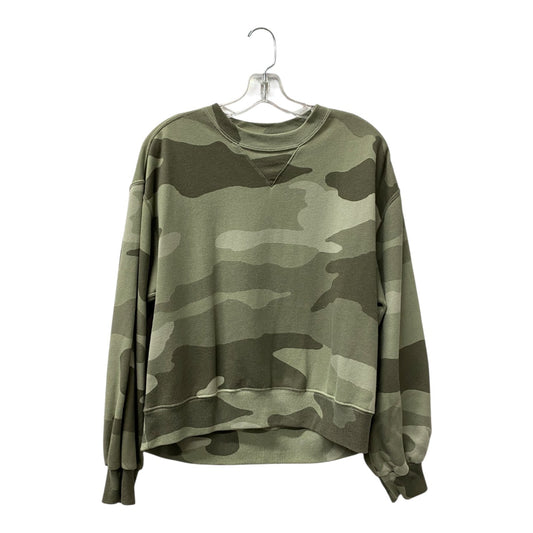 Sweatshirt Crewneck By Abercrombie And Fitch In Green, Size:M