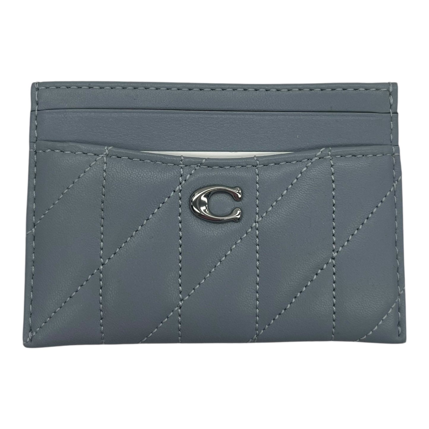 Wallet Designer By Coach In Blue, Size:Small