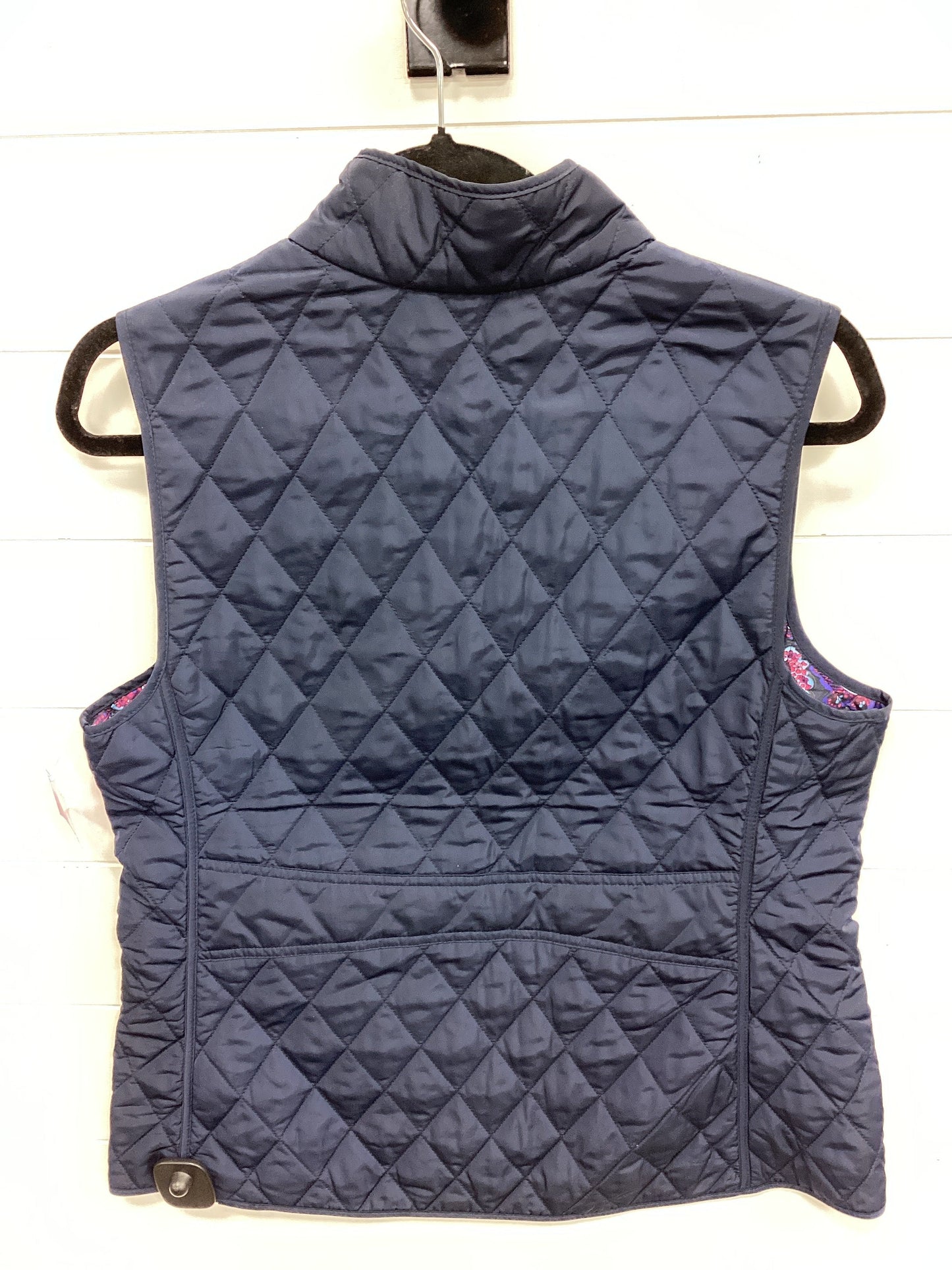 Vest Other By Talbots In Navy, Size:M