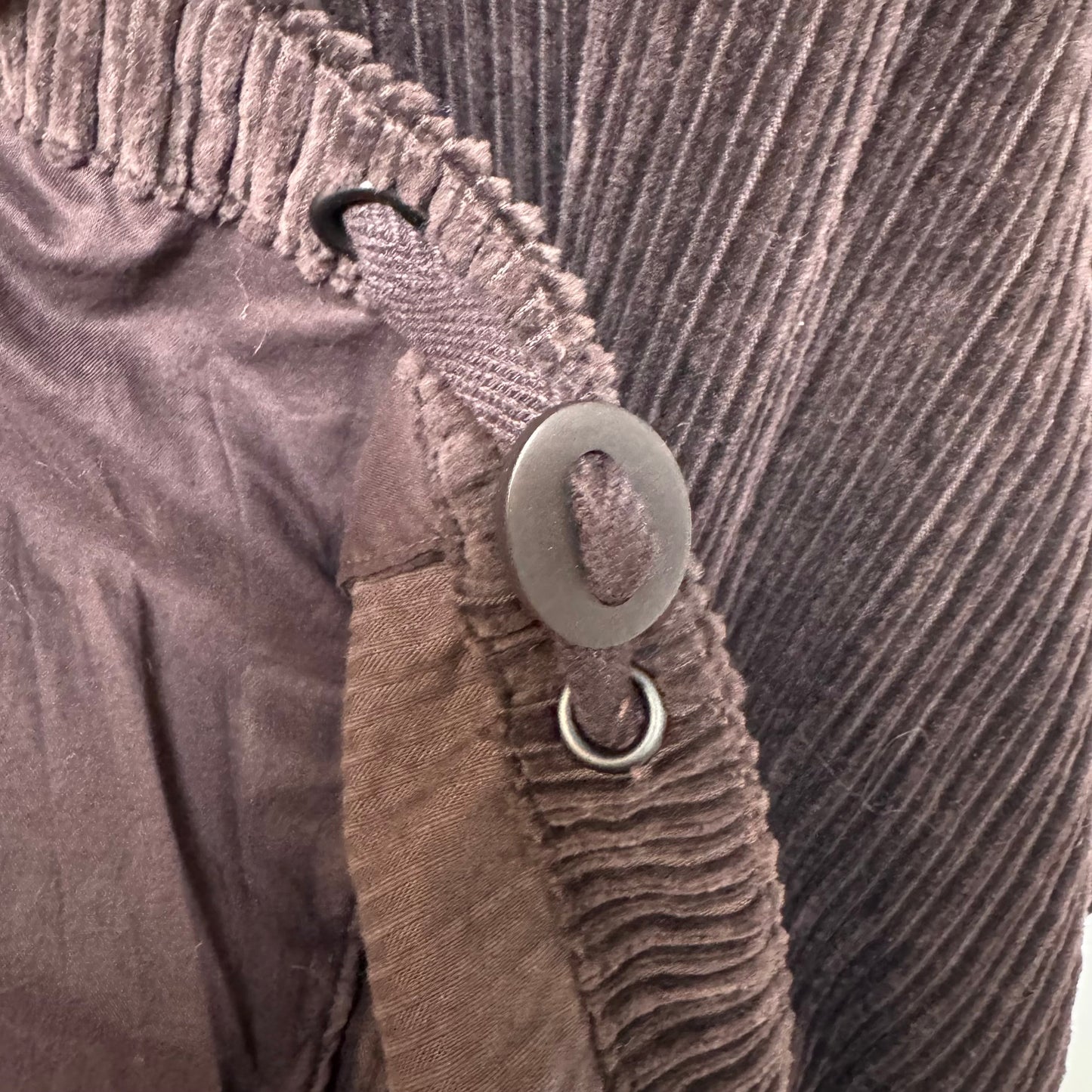 Corduroy Coat Other By Eileen Fisher In Brown, Size: 1x