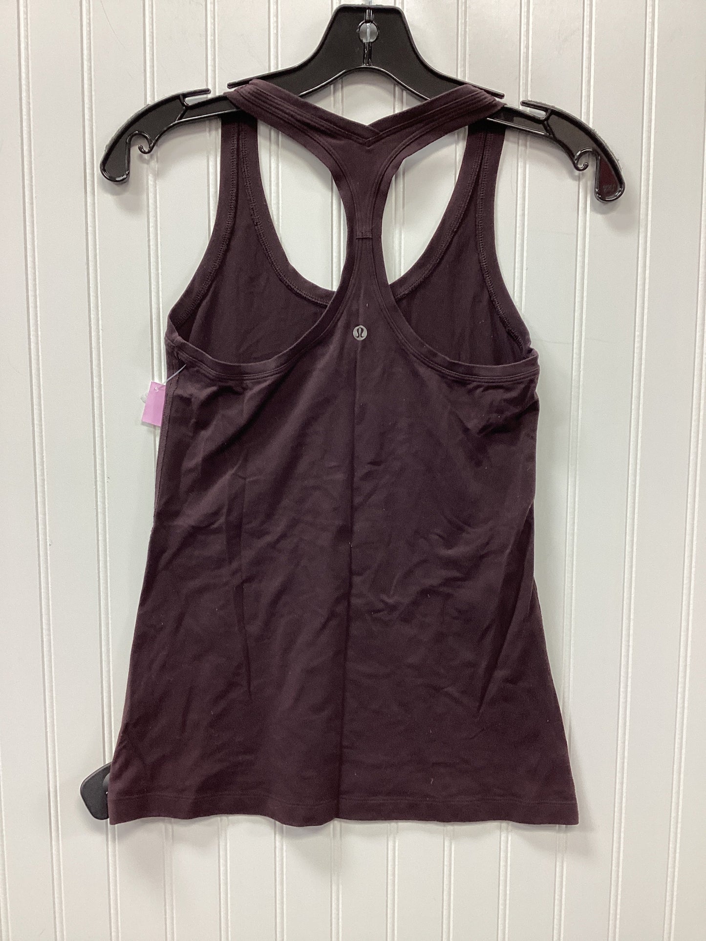 Athletic Tank Top By Lululemon In Purple, Size:6
