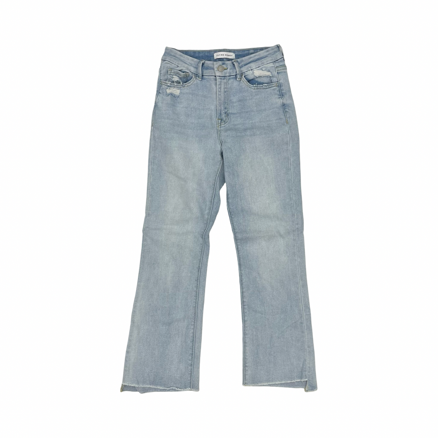 Jeans Boot Cut By Flying Monkey In Blue Denim, Size:4