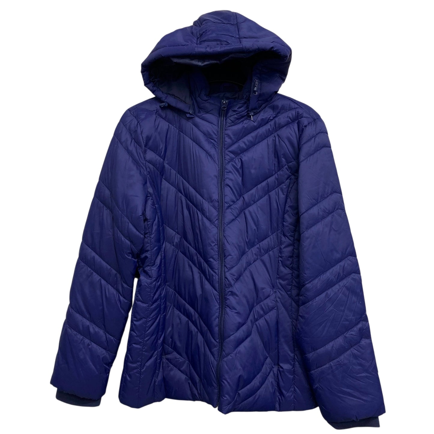 Jacket Puffer & Quilted By Xersion In Blue, Size:Xl