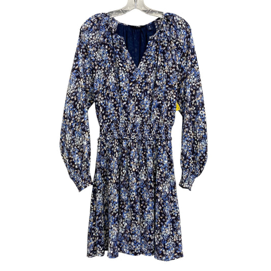 Dress Work By Lands End In Floral Print, Size:S