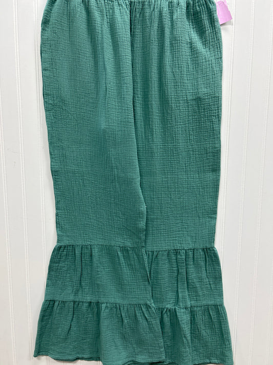 Pants Linen By Clothes Mentor In Green, Size:Xl