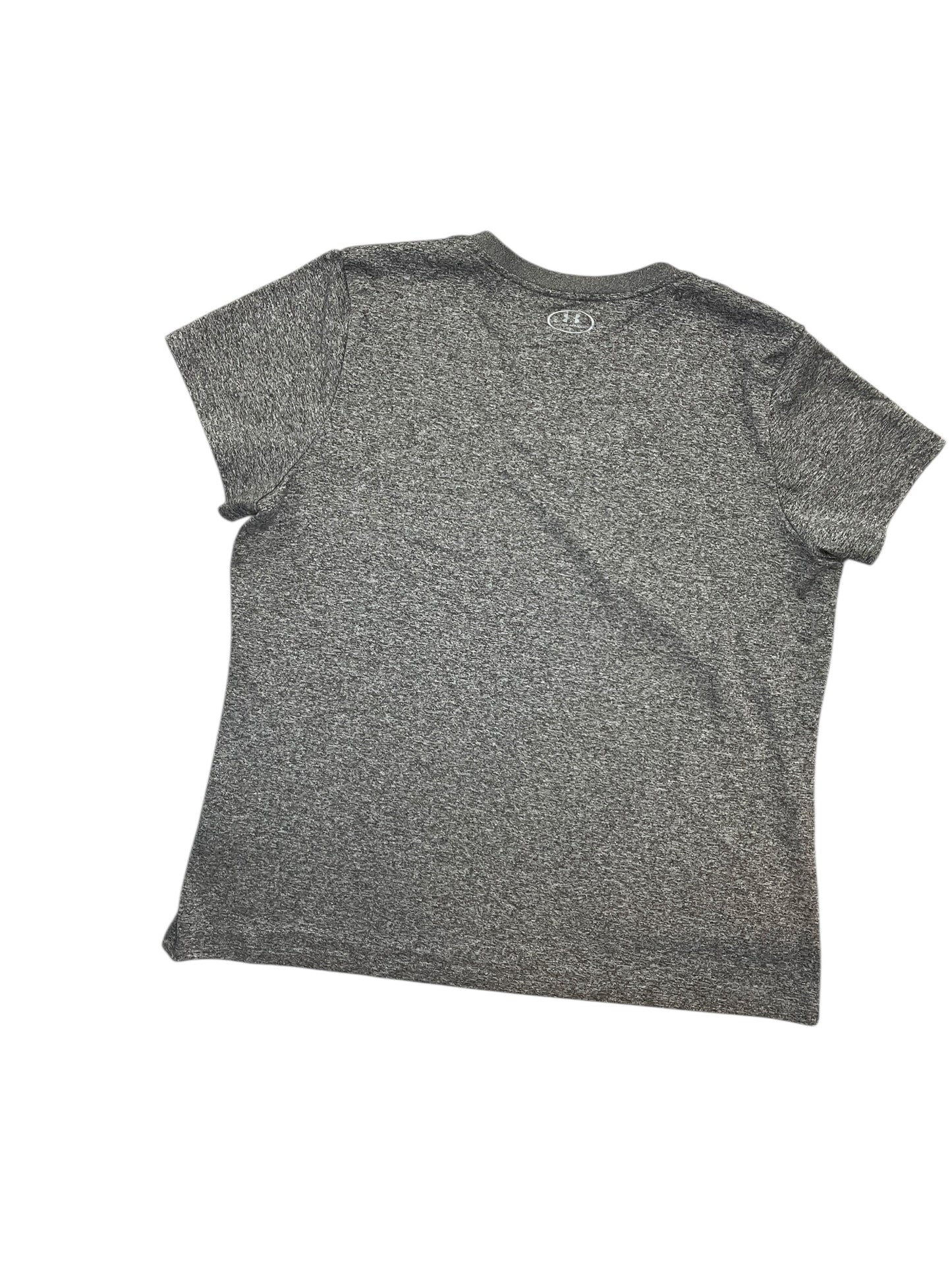 Athletic Top Ss By Under Armour In Grey, Size:2X