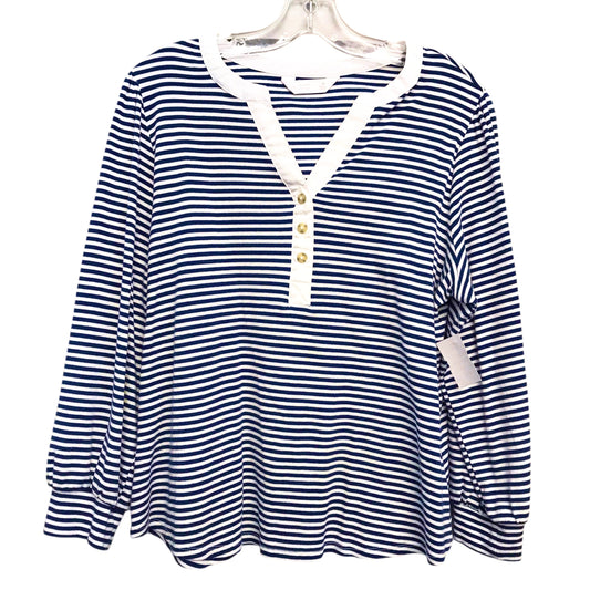 Top Ls By Lc Lauren Conrad In Striped Pattern, Size:Xl