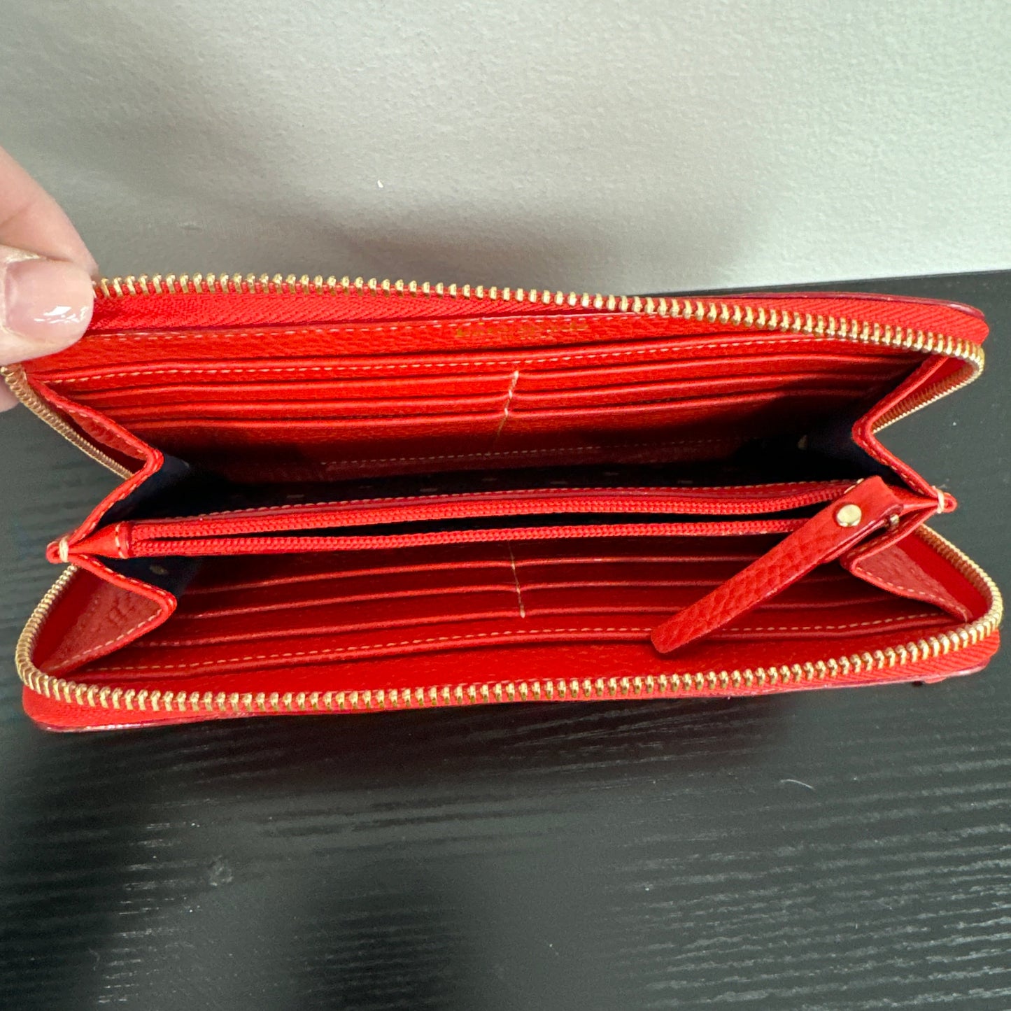 Wallet Designer By Kate Spade In Red, Size:Medium