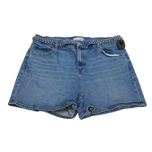 Shorts By Loft In Blue Denim, Size:14