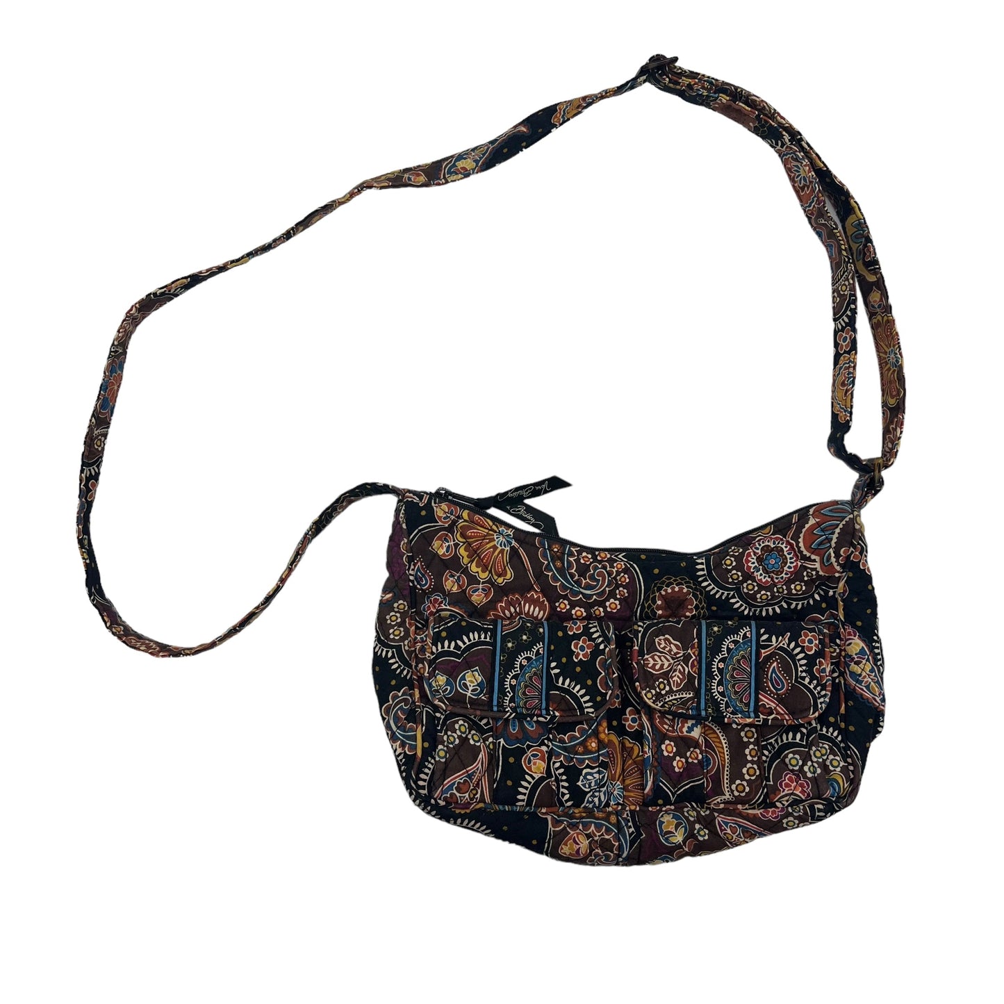 BROWN CROSSBODY by VERA BRADLEY Size:MEDIUM