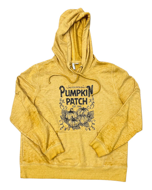 Sweatshirt Hoodie By Cato In Yellow, Size:L