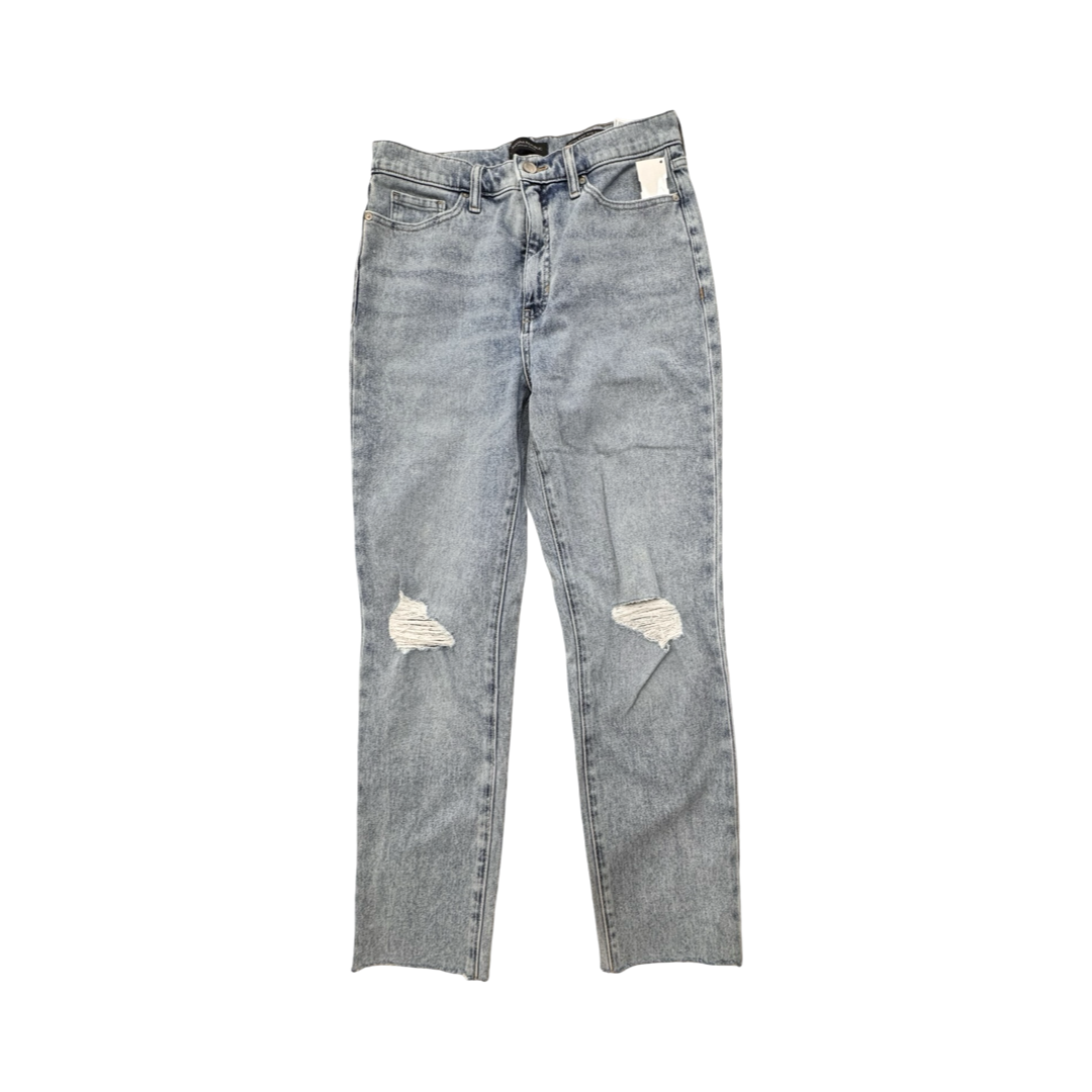 Jeans Straight By Banana Republic In Blue Denim, Size:10