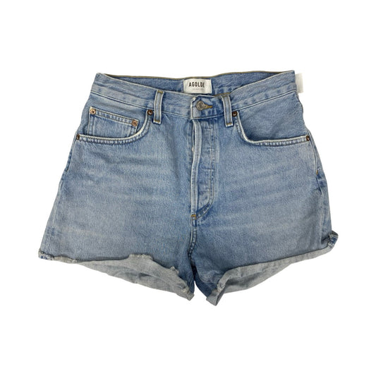 Shorts By Agolde In Blue Denim, Size:4