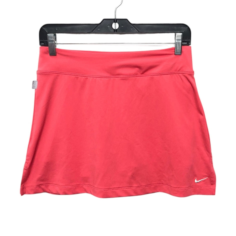 Athletic Skort By Nike Apparel In Coral, Size:S