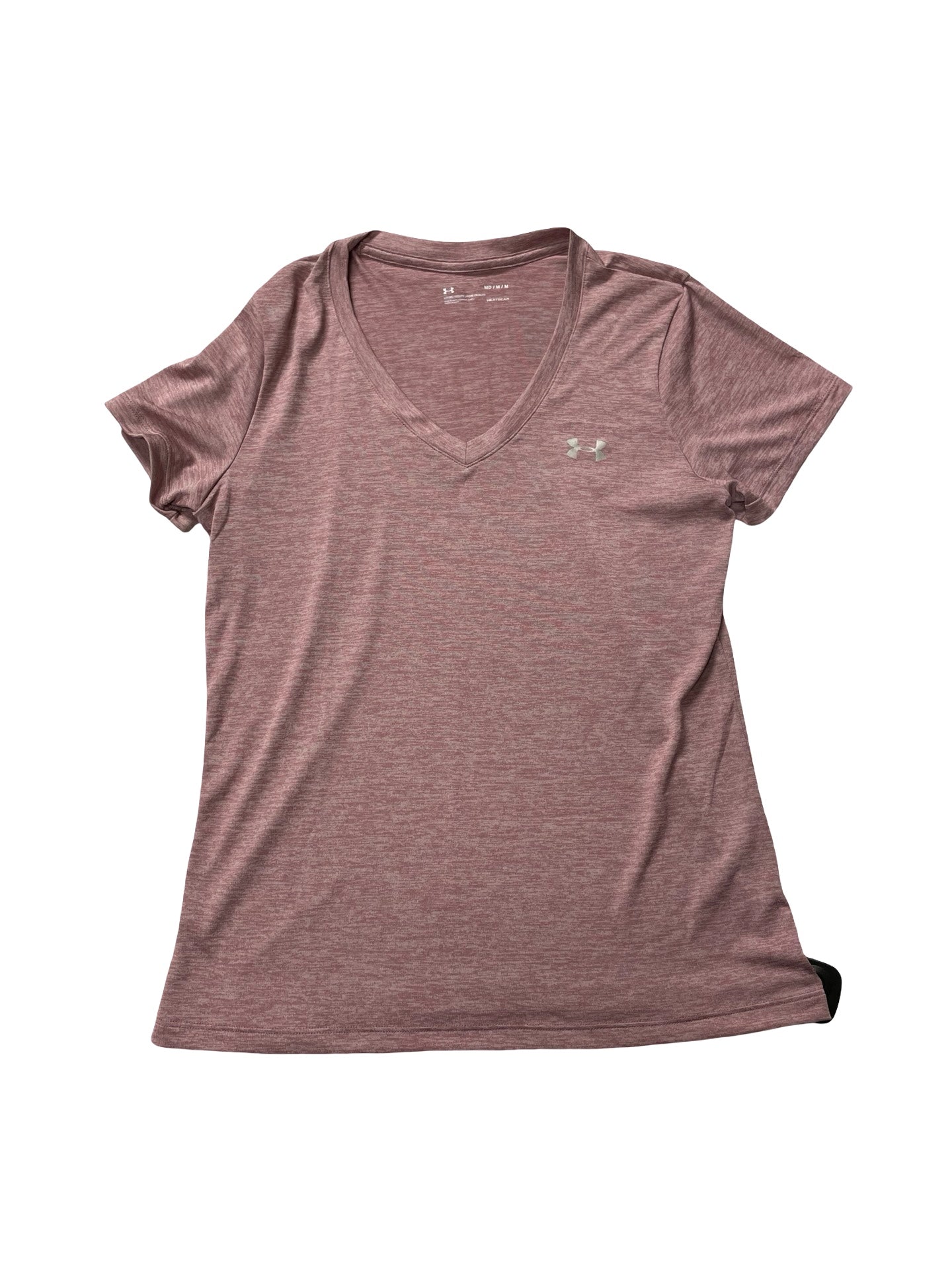 Athletic Top Ss By Under Armour In Mauve, Size:M
