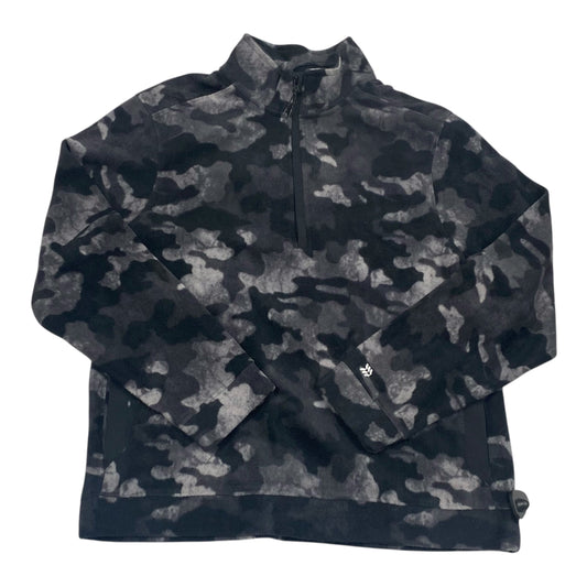 Athletic Fleece By All In Motion In Black & Grey, Size:L