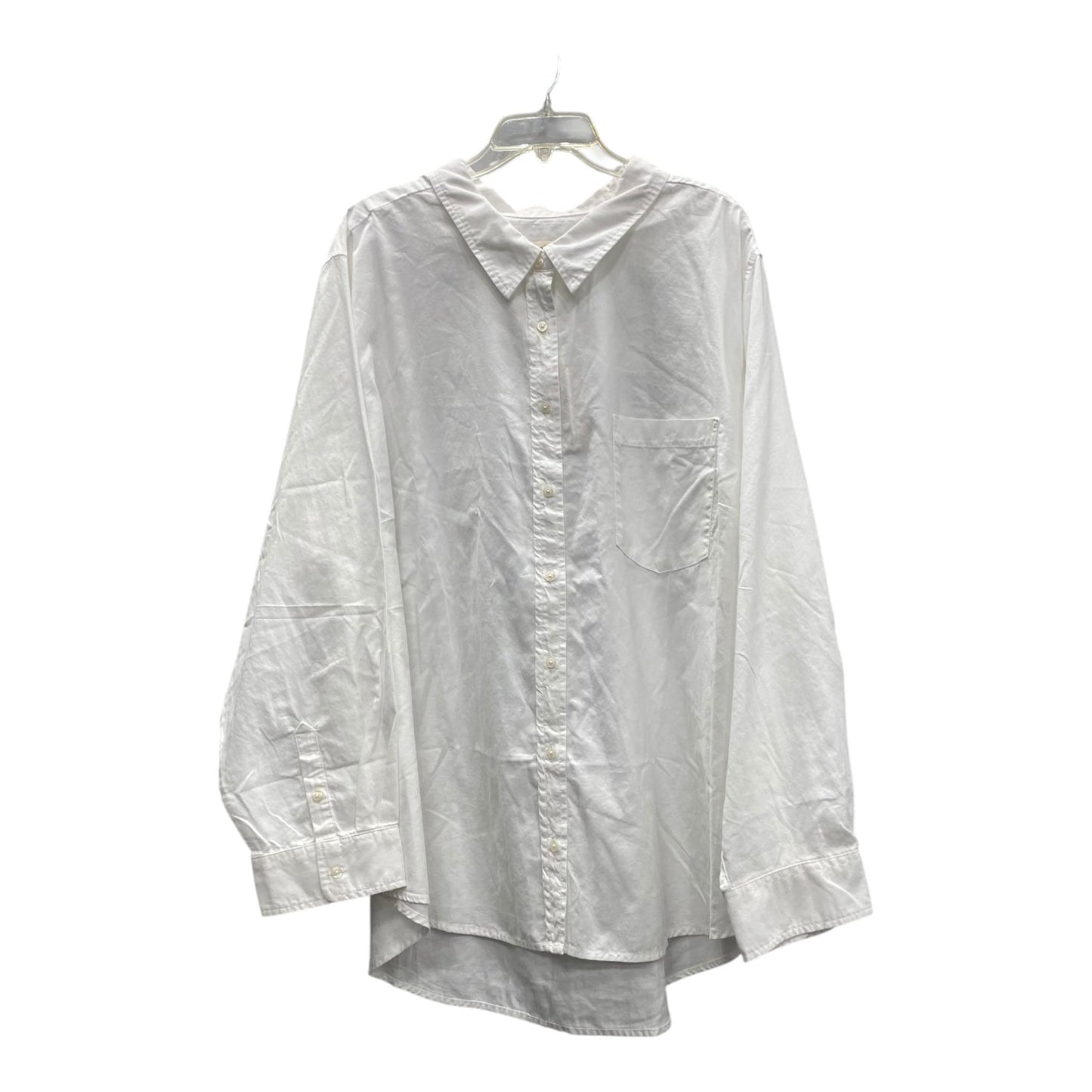 Top Ls By Universal Thread In Ivory, Size:4X