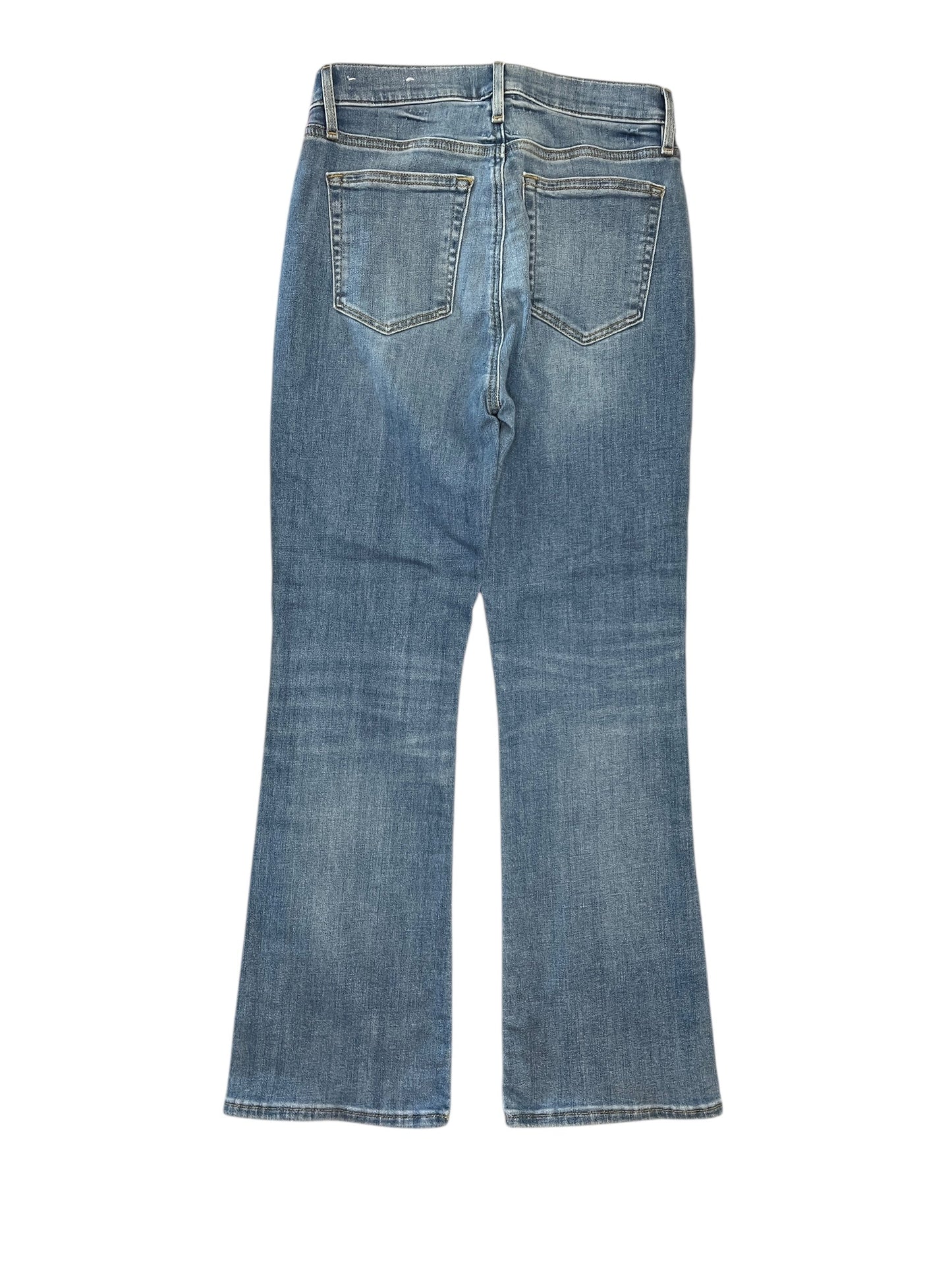 Jeans Cropped By Loft In Blue Denim, Size:0