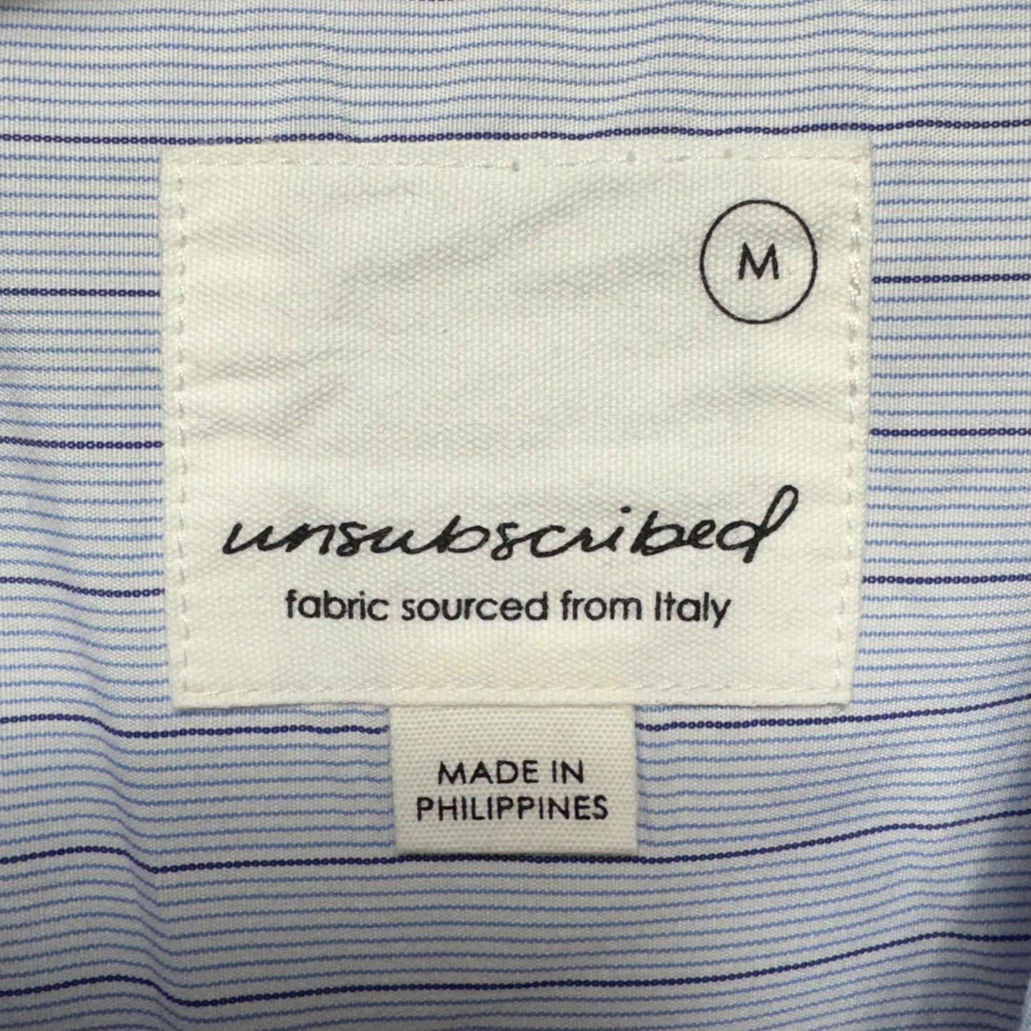 Top Long Sleeve By Unsubscribed In Striped Pattern, Size: M