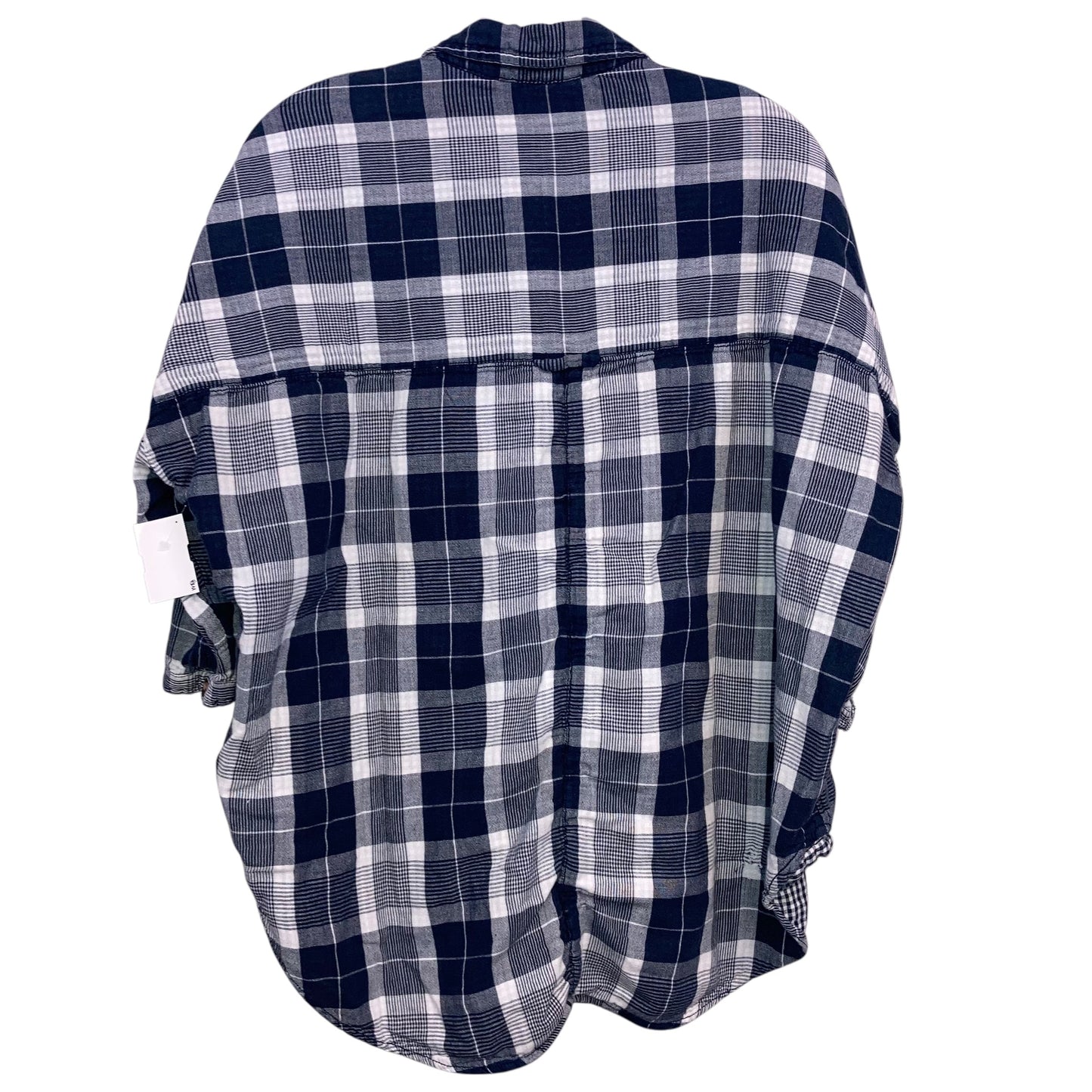 Top Ls By Pilcro In Plaid Pattern, Size:Xs