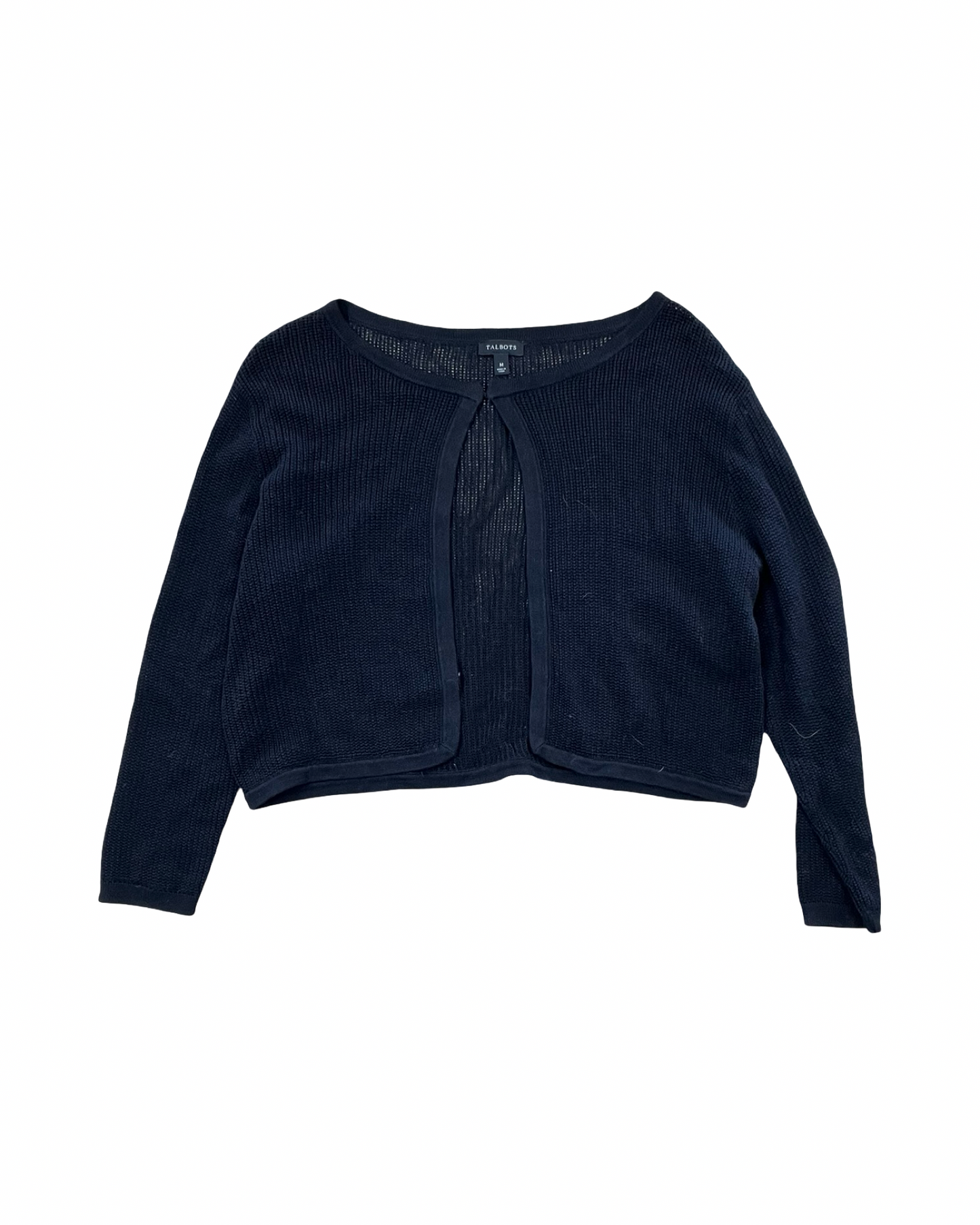 Cardigan By Talbots In Black, Size:M
