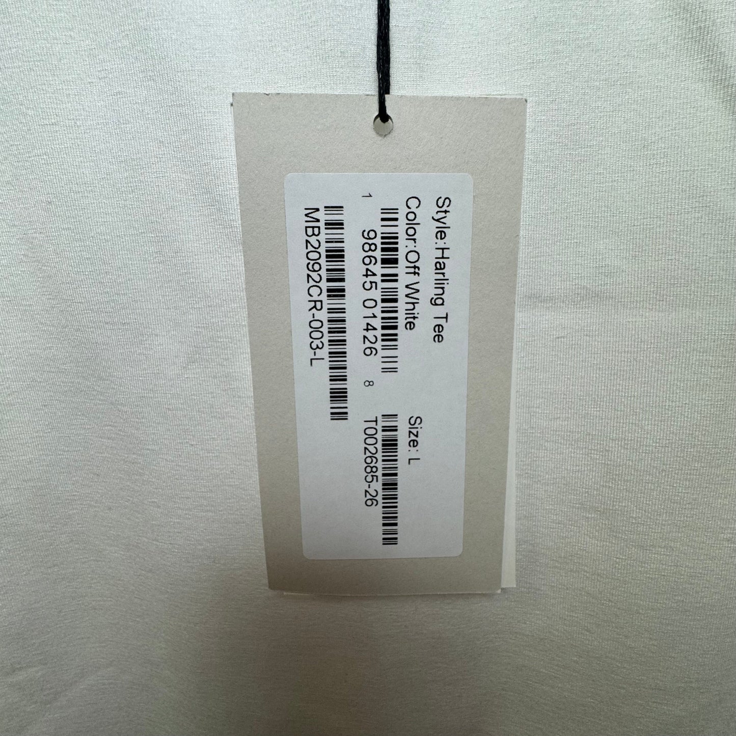 Harling Tee By Marcella In Off White, Size: L