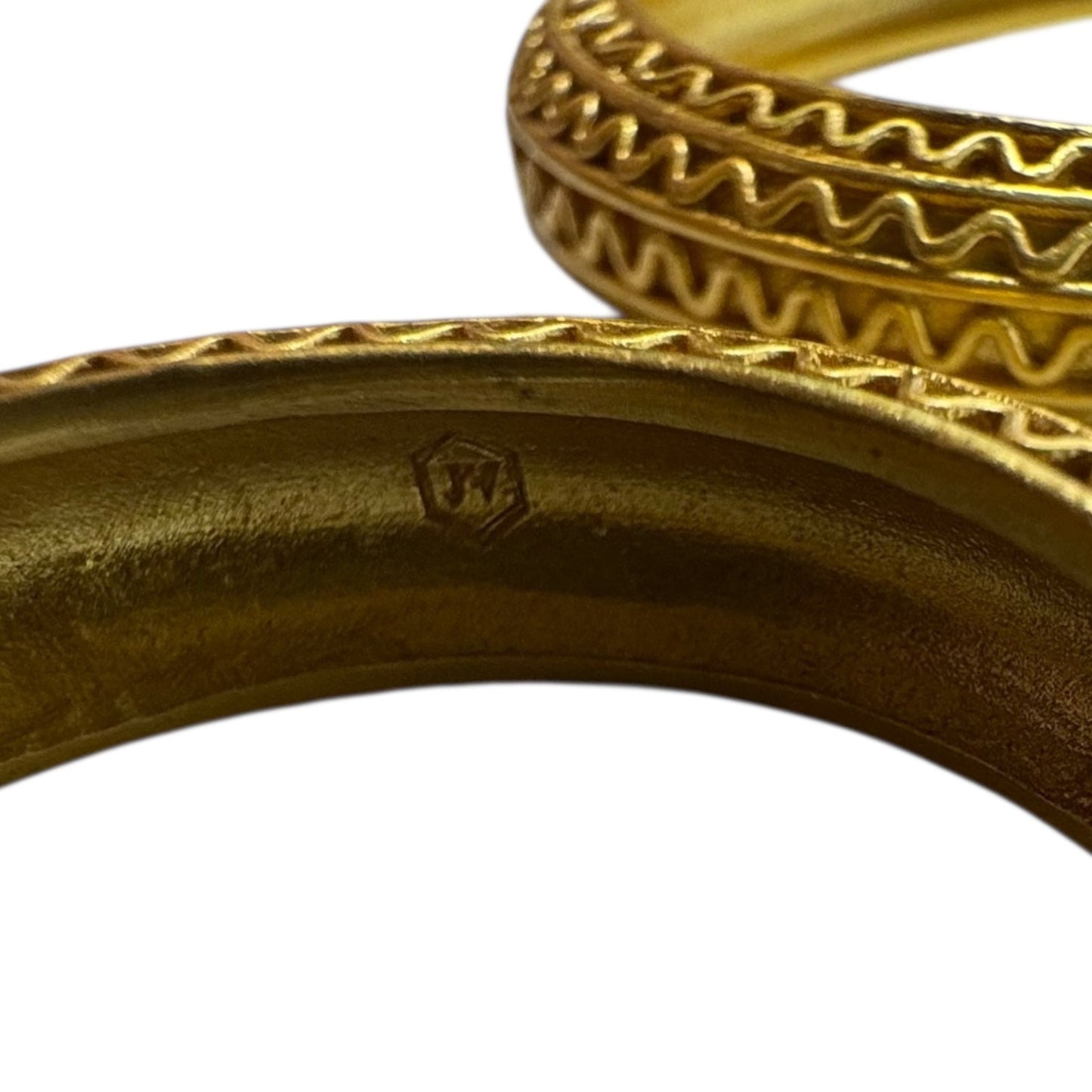 Engraved Hoop Earrings By Julie Vos