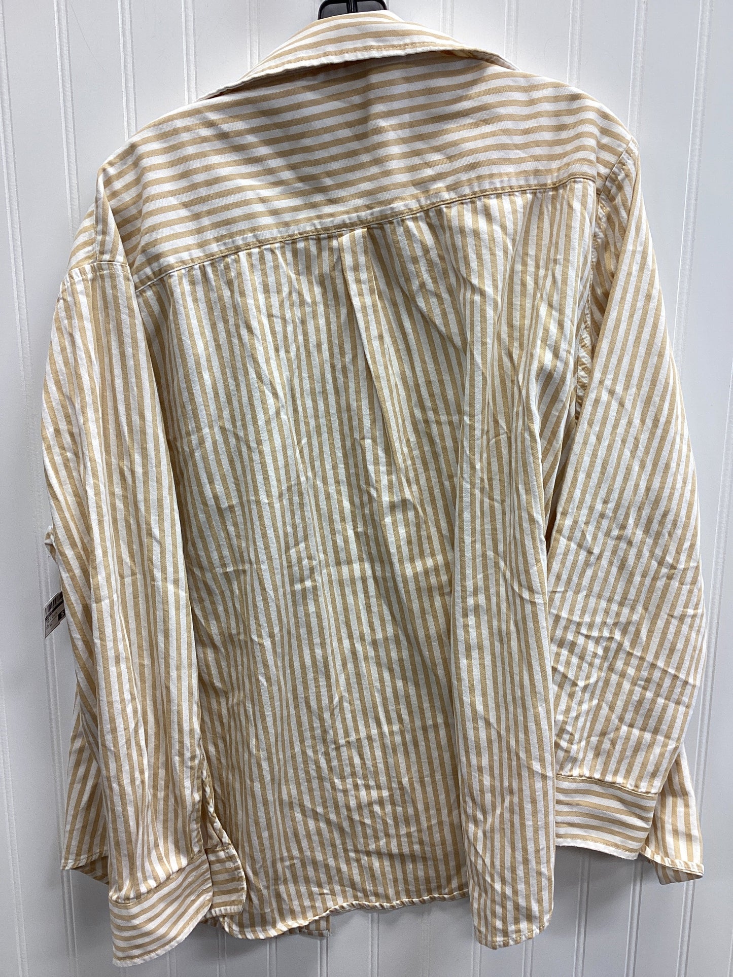 Top Ls By Aerie In Tan & White, Size:Xl