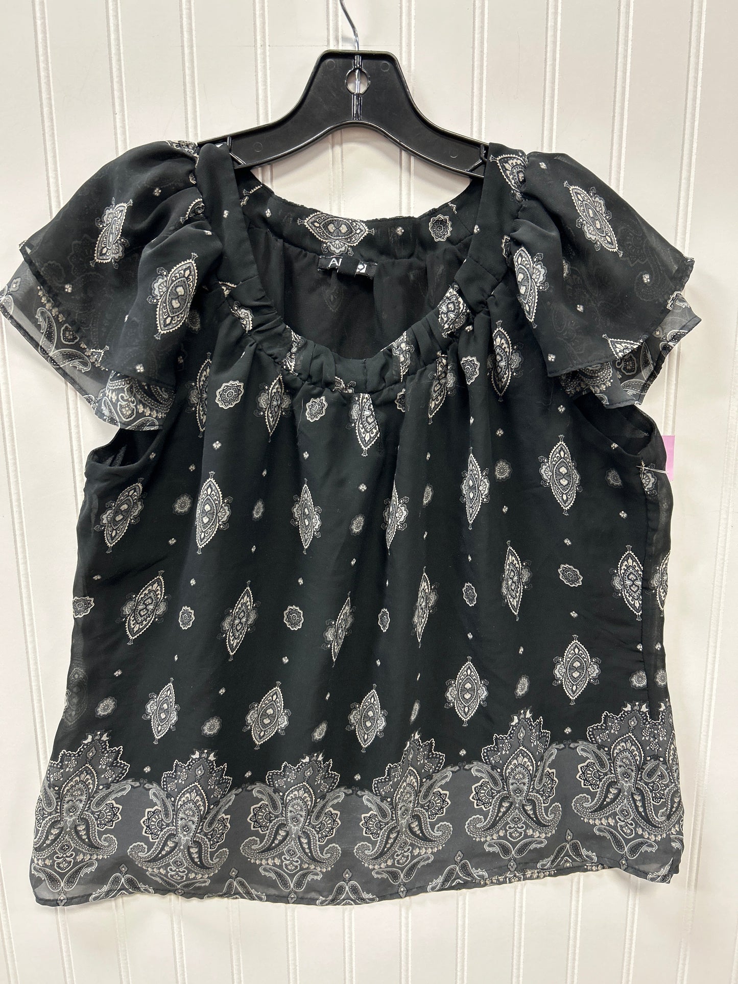 Top Sleeveless By Apt 9 In Black, Size:Lp