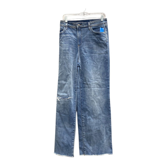 Jeans Wide Leg By Chicos In Blue, Size:16