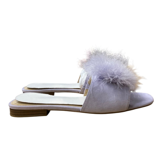 Shoes Flats By Ann Taylor In Purple, Size:9