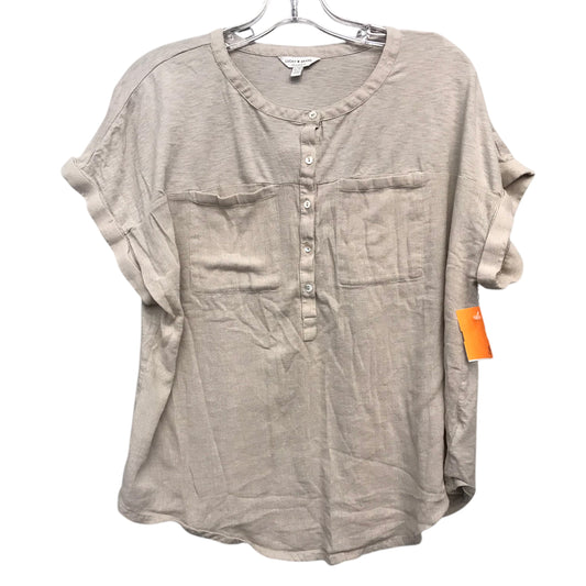 Top Ss By Lucky Brand In Beige, Size:Xl