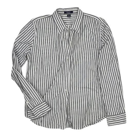 Top Ls By Chaps In Grey & White, Size:L