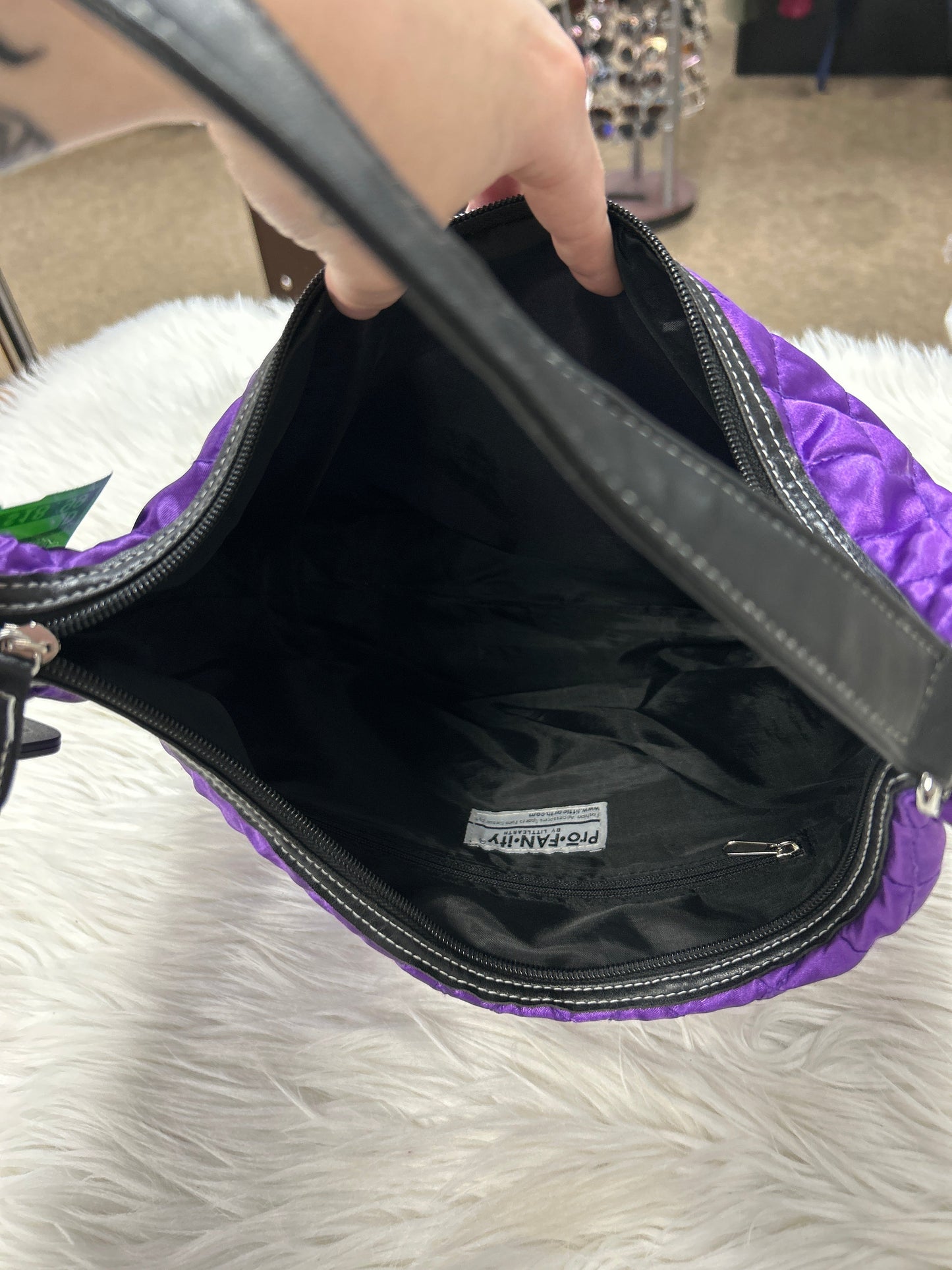 Handbag By Cmc In Purple, Size:Medium