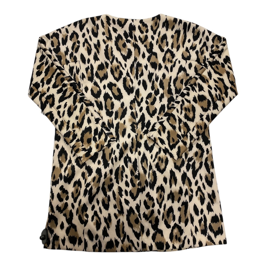 Blazer By Chelsea And Theodore In Animal Print, Size:L