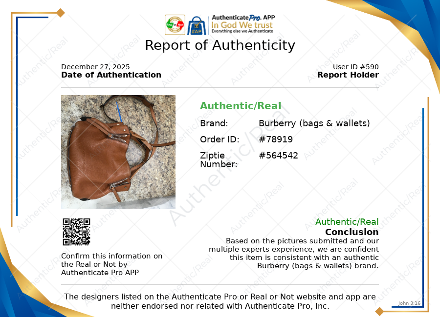 Tote Luxury Designer By Burberry, Size: Small