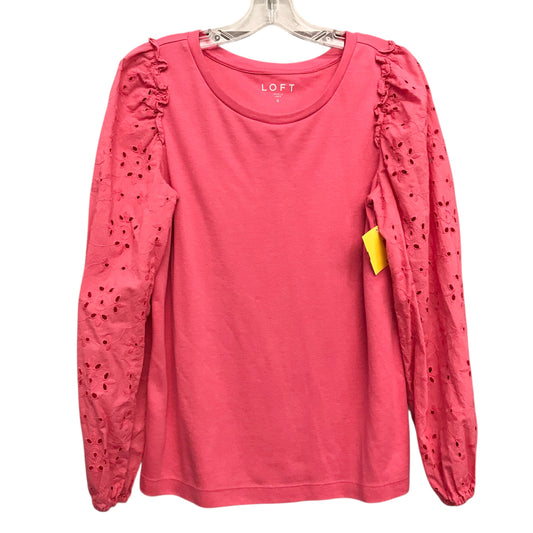Top Ls By Loft In Pink, Size:S