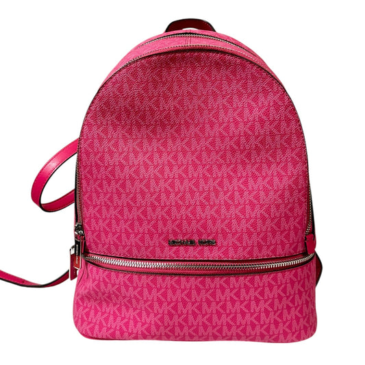 Backpack Designer By Michael Kors In Pink, Size:Medium
