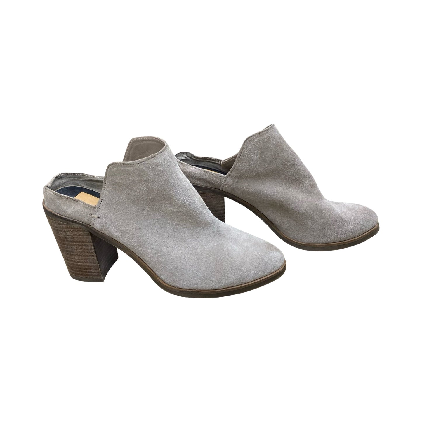 Boots Ankle Heels By Dolce Vita In Taupe, Size:10
