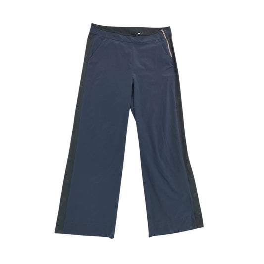 Athletic Pants By Athleta In Black & Blue, Size:10L