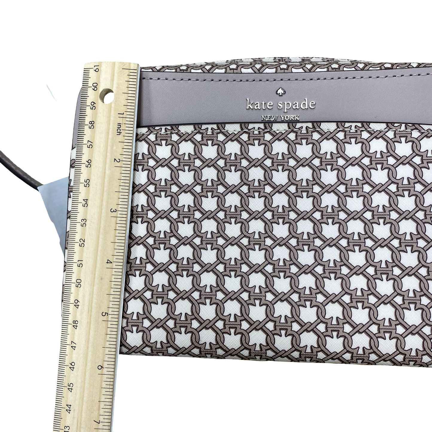 Handbag Designer By Kate Spade In Taupe, Size:Medium