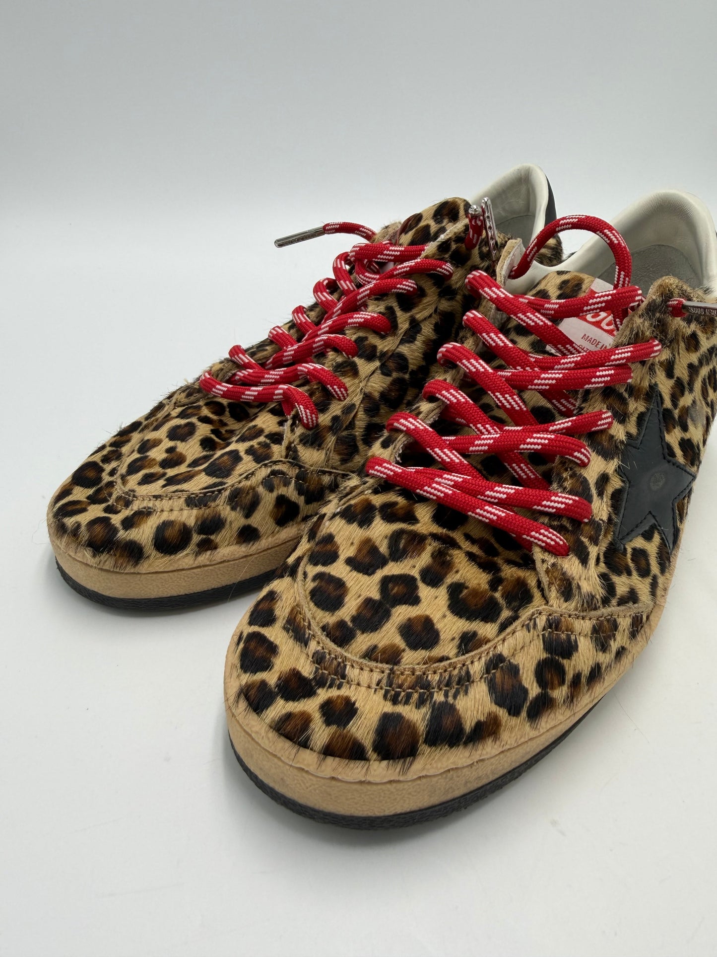 Like New! Golden Goose Pony Hair Leo Ballstar, Size: 10