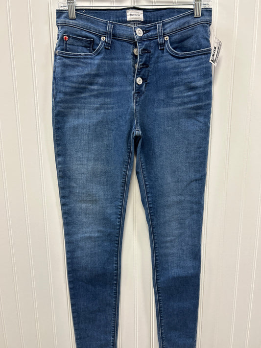 Jeans Skinny By Hudson In Blue Denim, Size:4