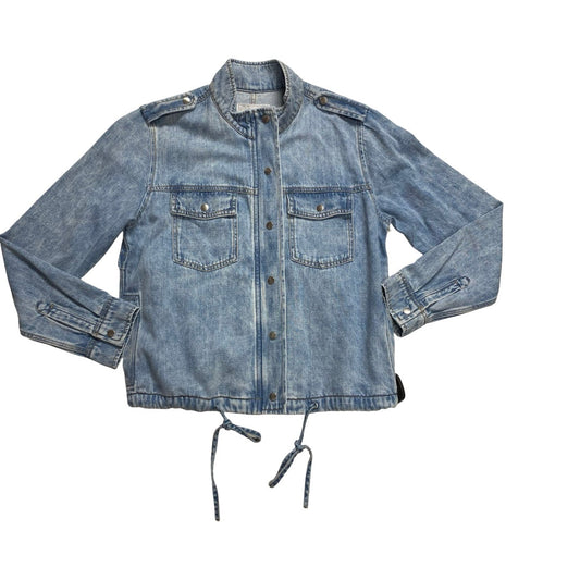 Jacket Denim By Rails In Blue Denim, Size:S