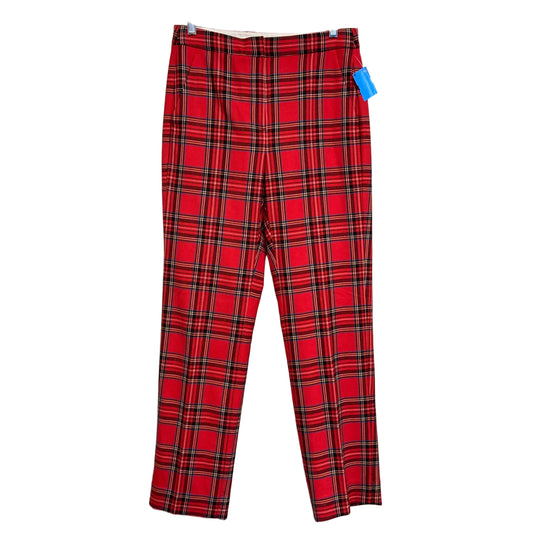 Pants Dress By J. Crew In Plaid Pattern, Size:4