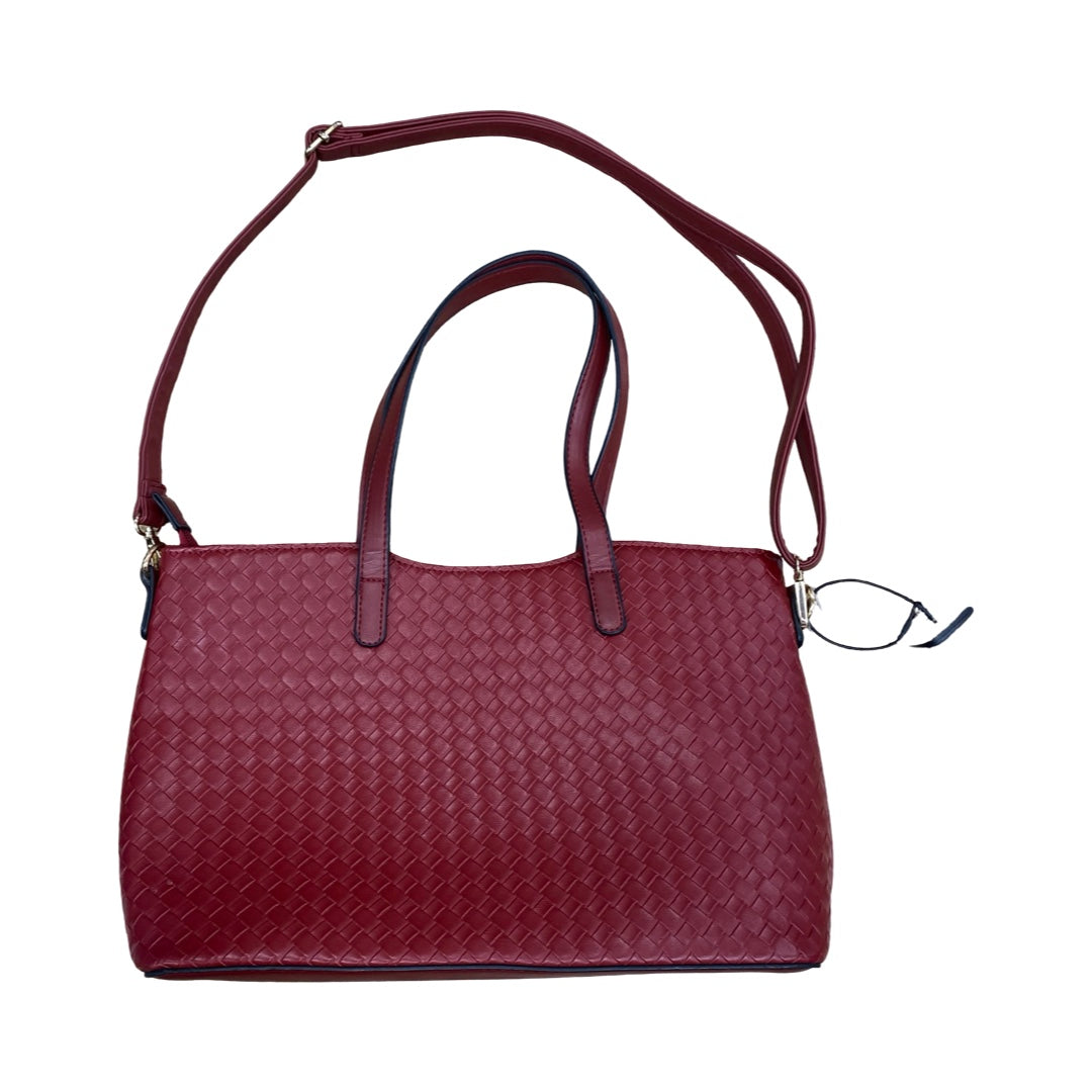 Handbag By Clothes Mentor In Red, Size:Medium