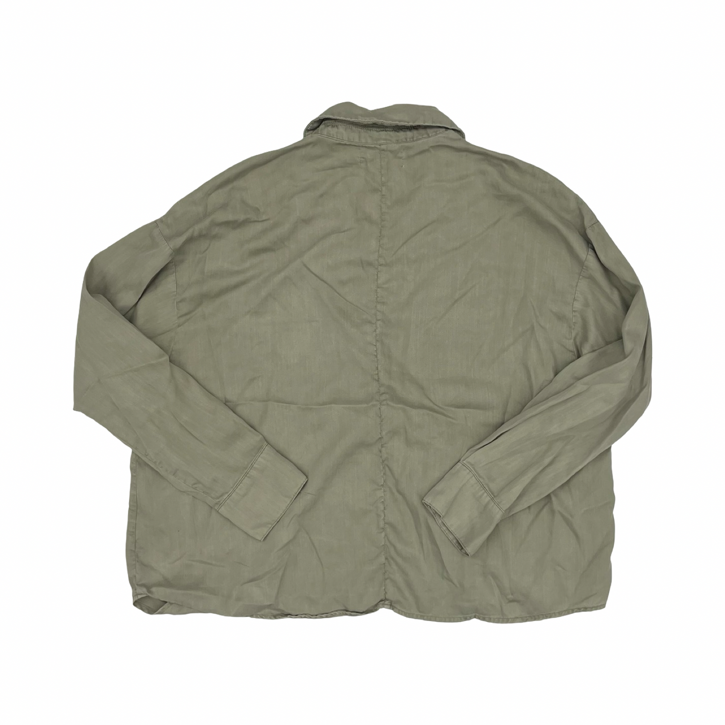 Top Ls By Dear John In Green, Size:M