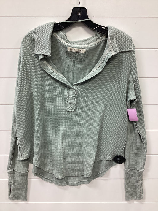 Top Ls By We The Free In Green, Size:M